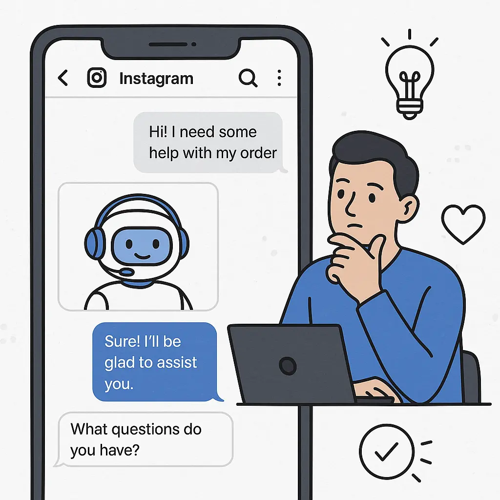 Cómo la IA está cambiando la interacción en Instagram sin reemplazar el toque humano